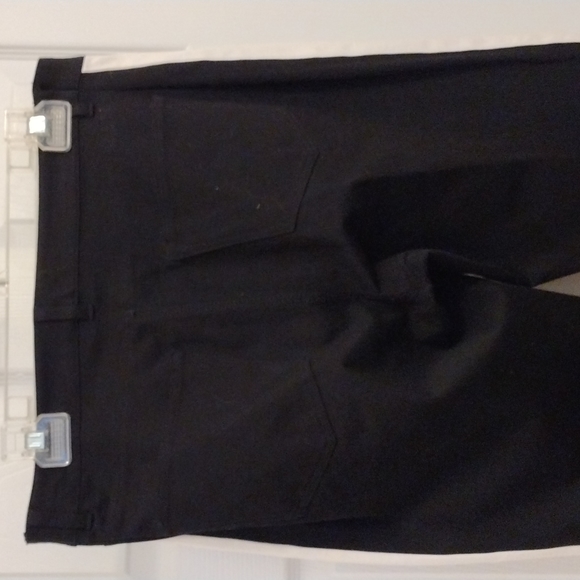 Kenneth Cole NWOT black skinny pants white stripe down side of legs - Picture 4 of 6